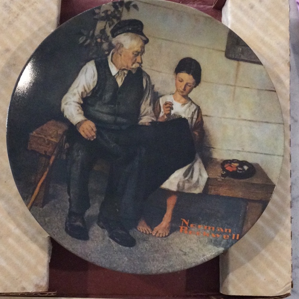 Norman Rockwell The Lighthouse Keeper’s Daughter